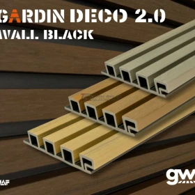 Deska Elewacyjna Kompozytowa Gardin Deco 2.0 Wall Black