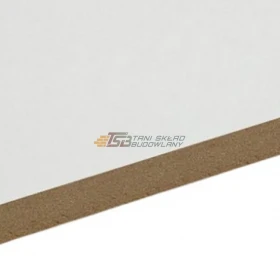 MDF biały laminowany dwustronnie 18mm 2800x2070mm