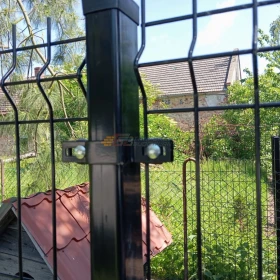 Najtaniej Ogrodzenie Panelowe ZESTAWY panel 3D słupek obejmy KOMPLET