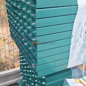 ogrodzenia panelowe 2D, 3D, panele, słupki, podmurówka, ceowniki, obejmy PRODUCENT