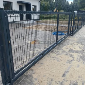 Kompletne ogrodzenie panelowe 123 fi 4 - promocyjna cena