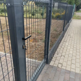 Kompletne ogrodzenie panelowe 123 fi 4 - promocyjna cena