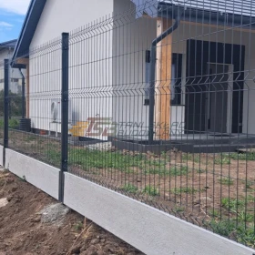 KOMPLETNE OGRODZENIE PANELOWE 123 FI 4 - promocyjna cena