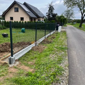 KOMPLETNE OGRODZENIE PANELOWE 123 FI 4 - promocyjna cena