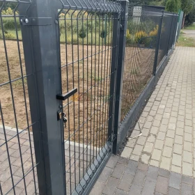 KOMPLETNE OGRODZENIE PANELOWE 123 FI 4 - promocyjna cena