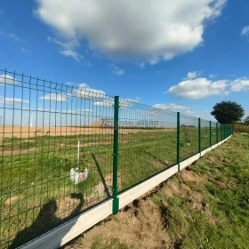 KOMPLETNE OGRODZENIE PANELOWE 123 FI 4 - promocyjna cena