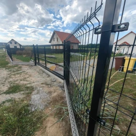 KOMPLETNE OGRODZENIE PANELOWE 123 FI 4 - promocyjna cena