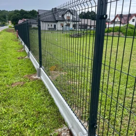 KOMPLETNE OGRODZENIE PANELOWE 123 FI 4 - promocyjna cena