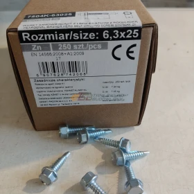  Asortyment Ogrodzeniowy Obejmy ceowniki śrubki zamki itd 