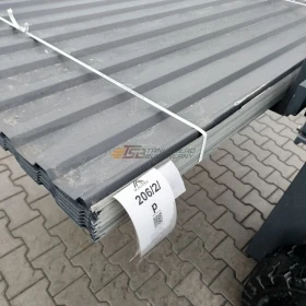 Blacha T-13/T-18 grafit. Paczki po 50 arkuszy.